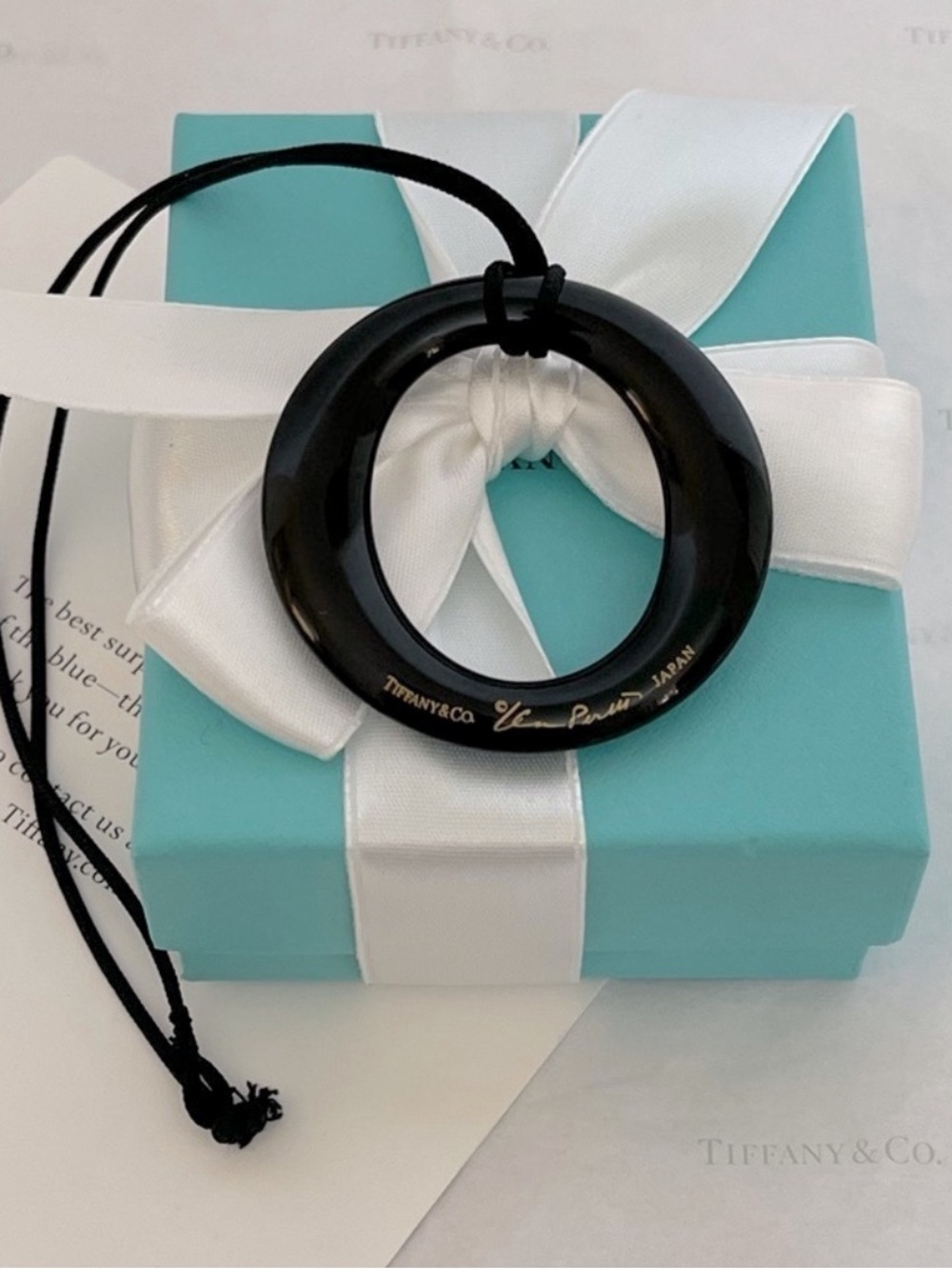 Tiffany Laquer Necklace